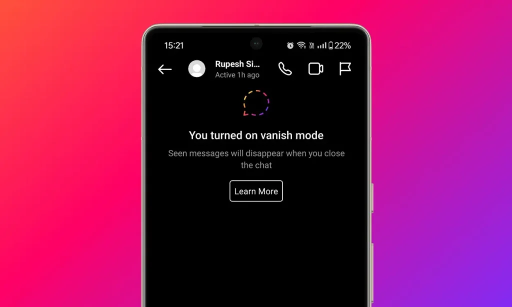 Instagram Kaybolan Mesaj Modu Kapatma