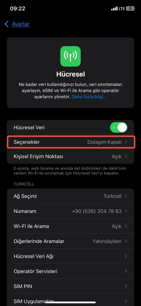 iPhone Kişisel Erişim Noktası Kapanıyor 
