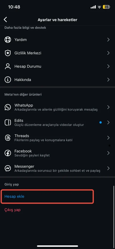 Bir Telefonda İki Instagram Hesabı Olur mu?