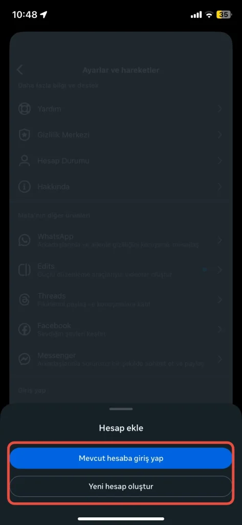 Bir Telefonda İki Instagram Hesabı Olur mu?