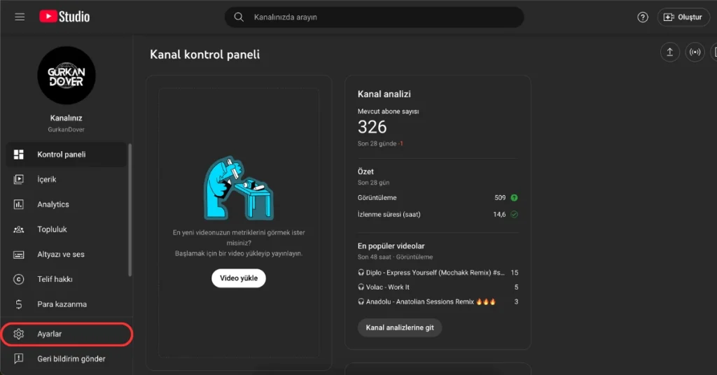 Video Sahibi Tarafından Yorumların Kapatılması