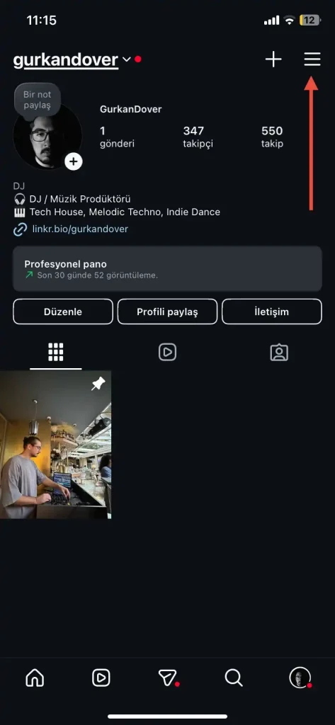 Instagram Uygulamasından Konum Paylaşımını Kapatma
