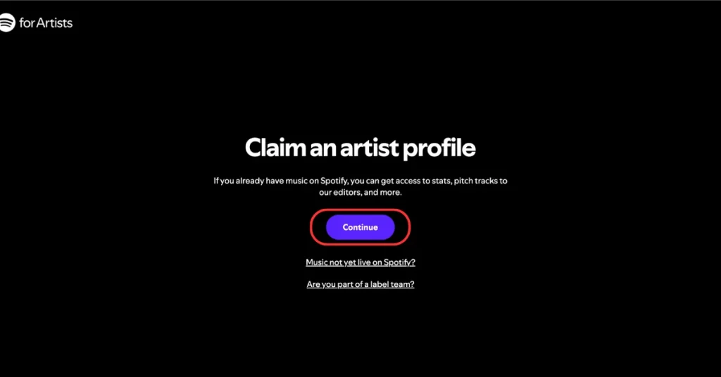 Spotify Mavi Tik Alma Adımları