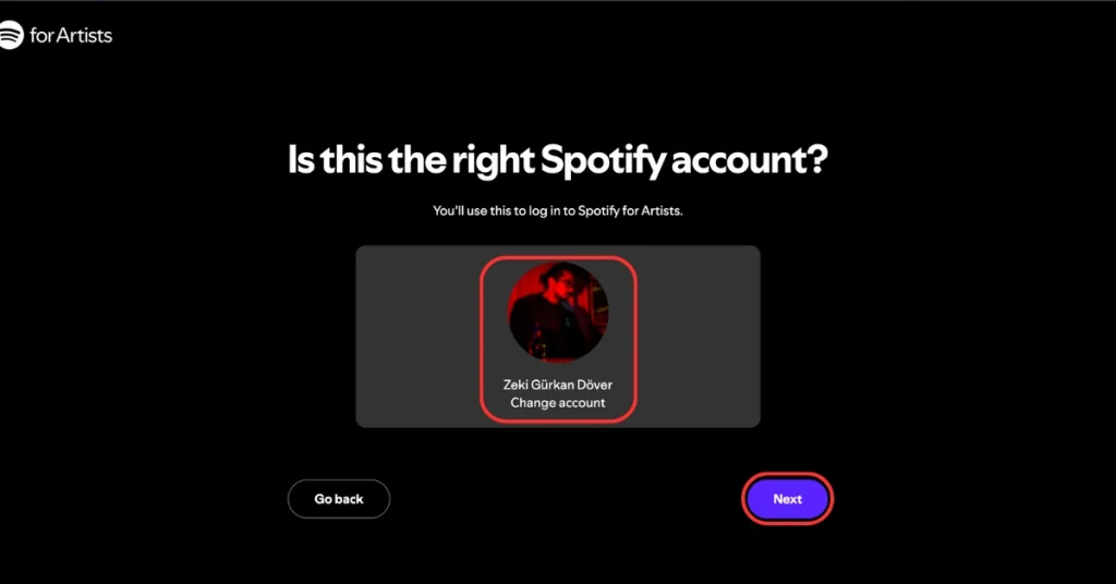 Spotify Sanatçı Hesabı Oluşturun