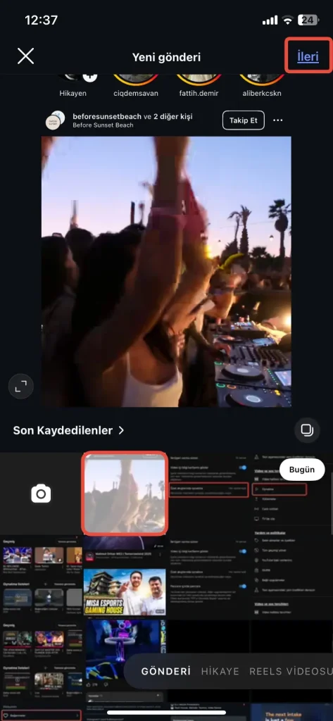 instagram ortak gonderi collab ozelligi nasil kullanilir