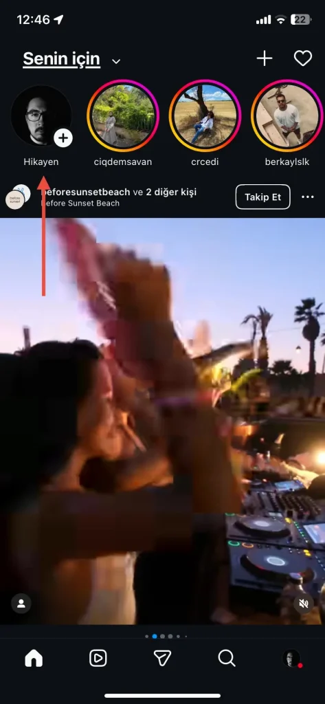 instagram ortak hikaye paylasma nasil yapilir.