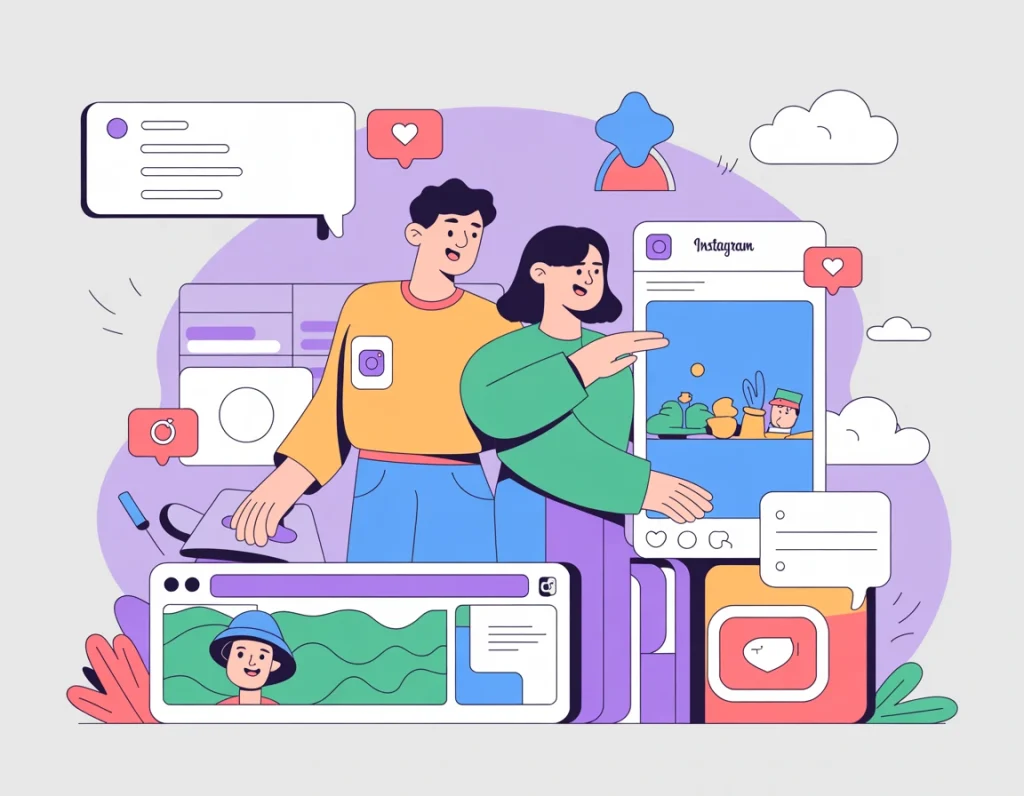 instagramda ortak paylasim nasil yapilir